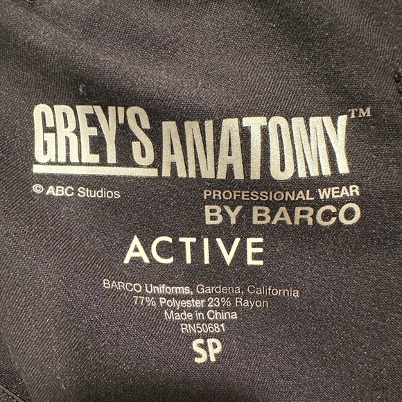 COPY - Like new Grey’s Anatomy scrub bottoms - Picture 3 of 3